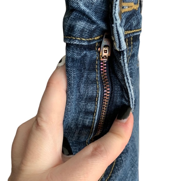 Levi STRAUSS LOW RISE BOOTCUT WOMENS DENIM JEANS SIZE 10 - Picture 7 of 12